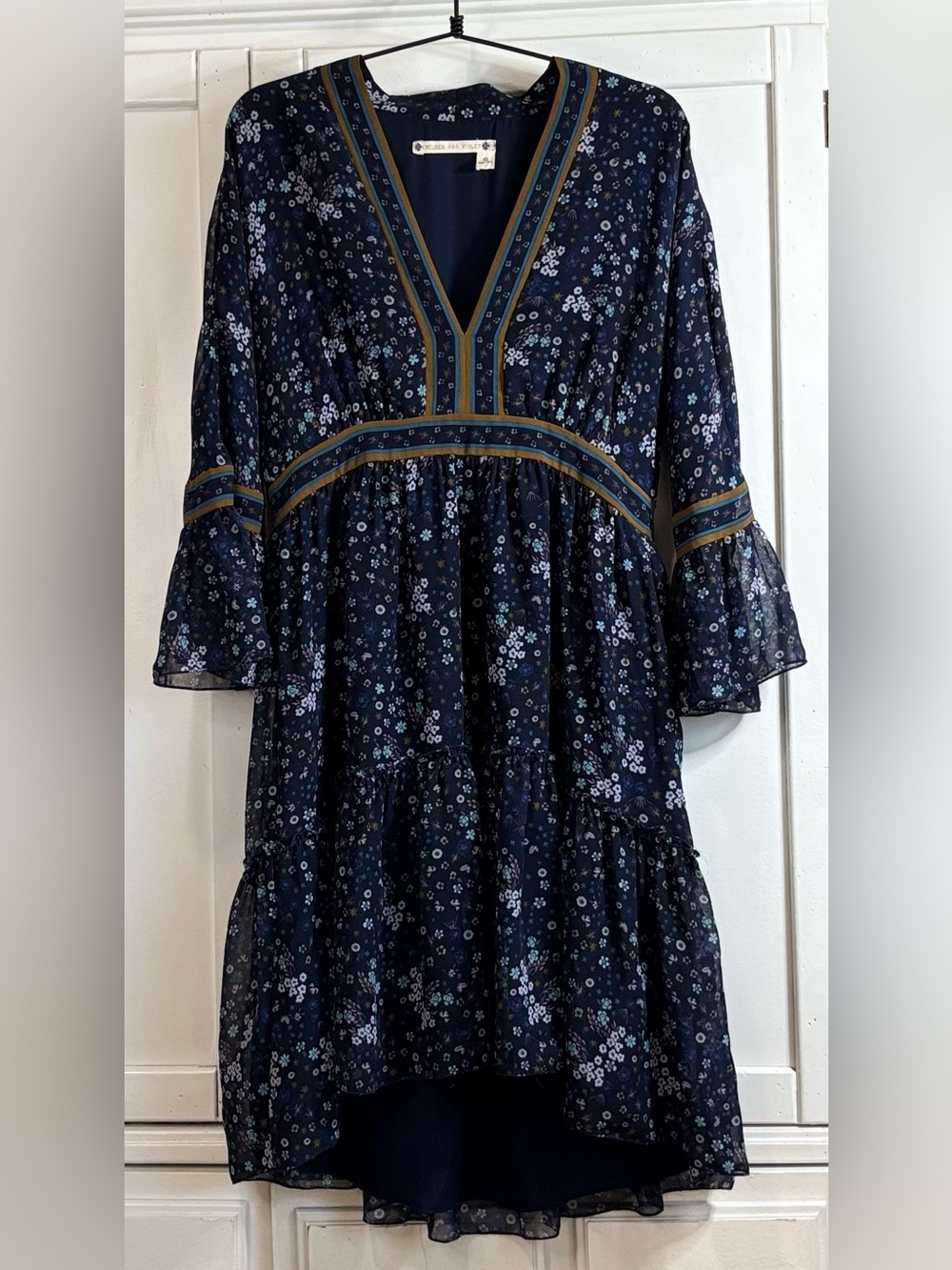 Chelsea & Violet Floral Boho High Low Dress Size Small - Picture 12 of 12